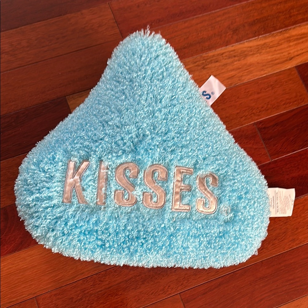 Blue Hershey's Kisses Plush Pillow